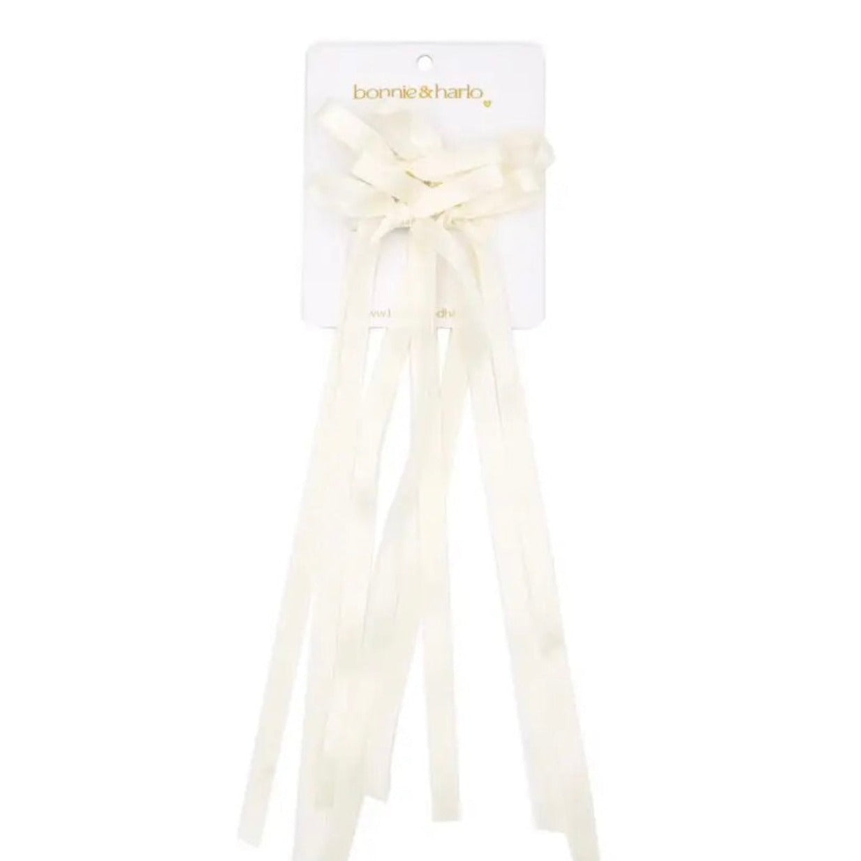 Ribbon Pigtails | Cream