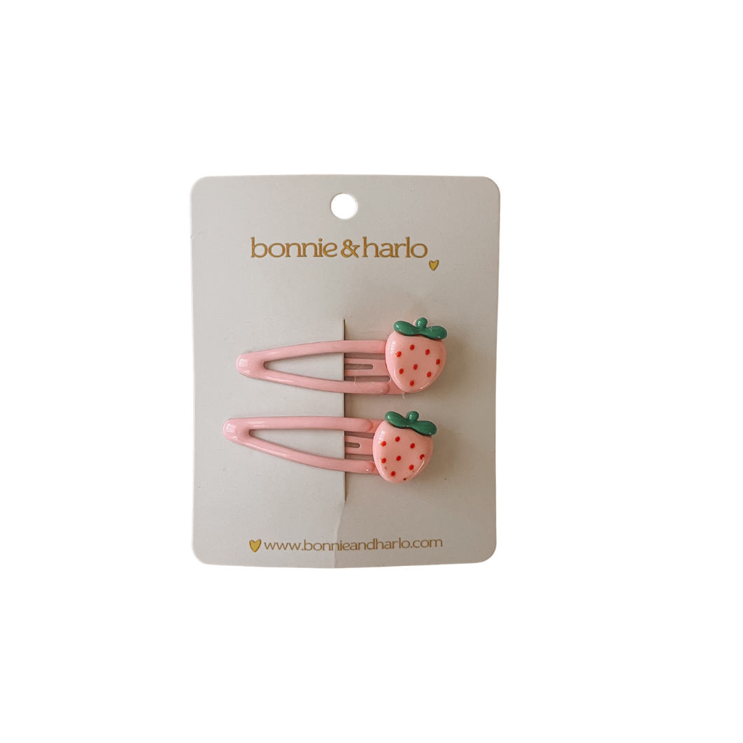 Snap Clips | Strawberry Light Pink