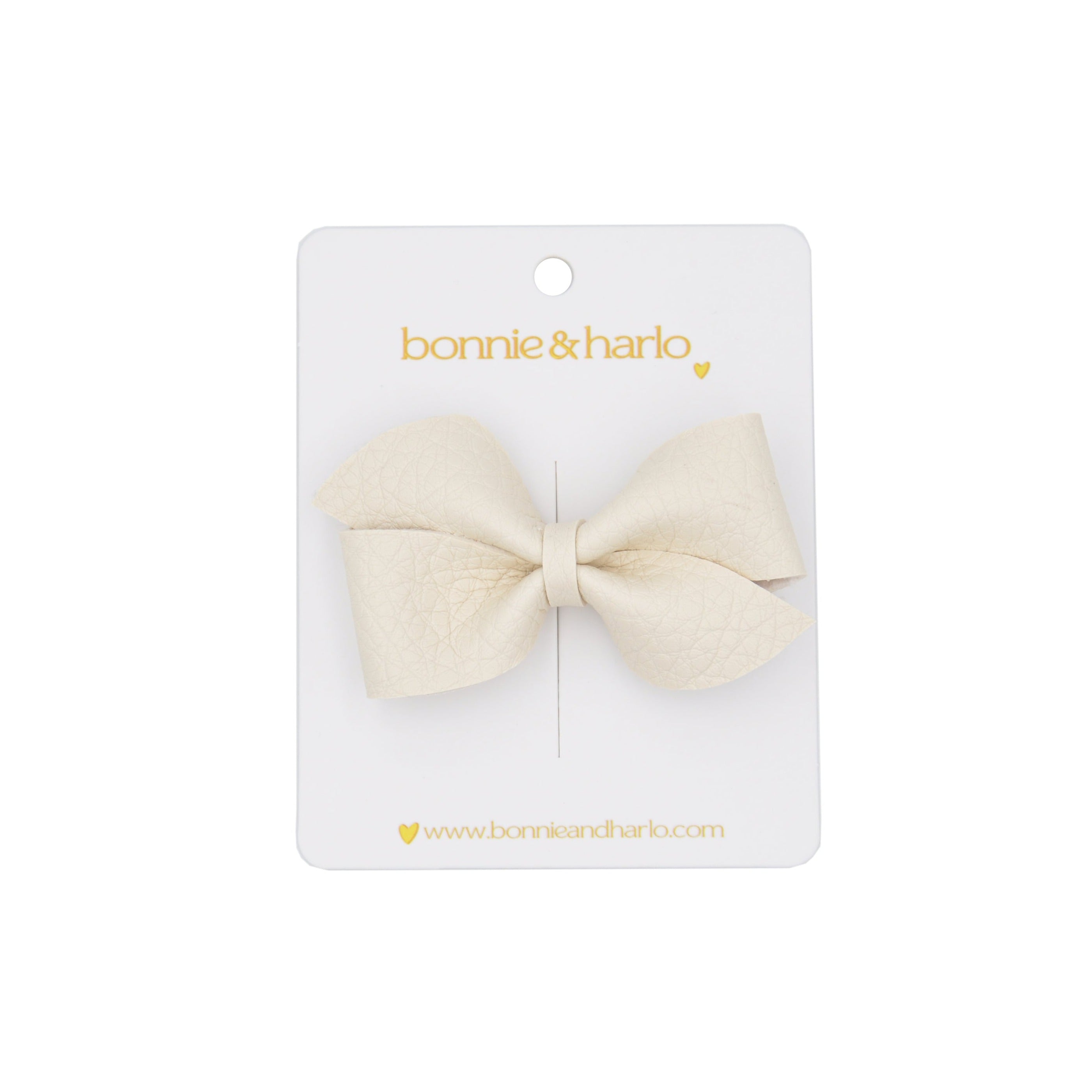 Pinwheel Bow | Cream